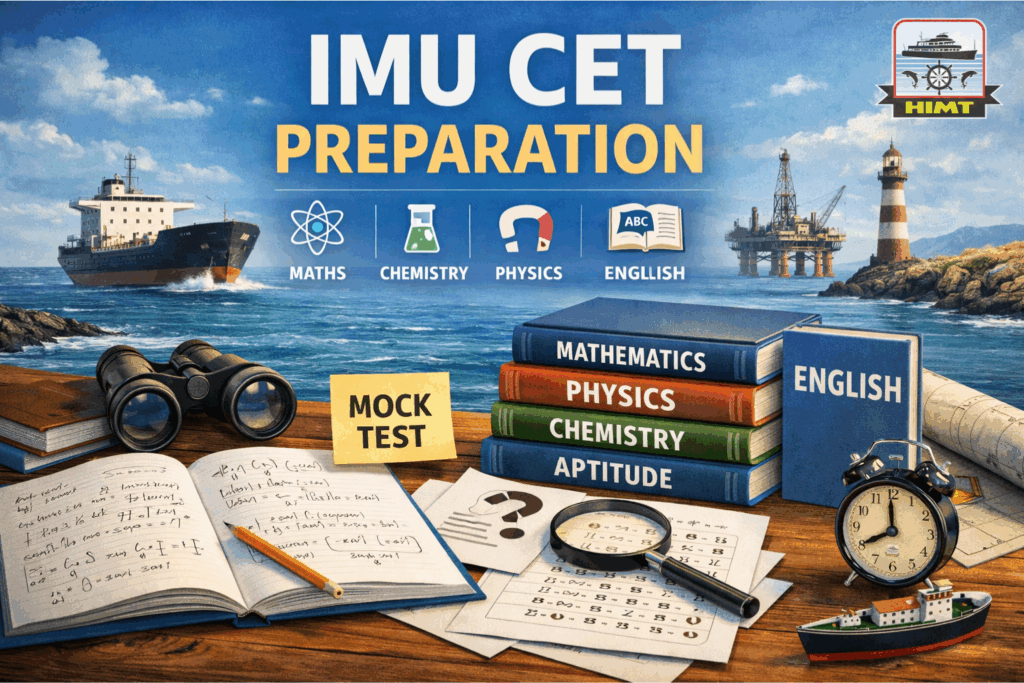 Prepare smartly for IMU CET with a clear strategy covering Maths, Physics, Chemistry, English, and Aptitude. This guide from HIMT helps you understand the exam pattern, plan your study, and improve your chances of entering the merchant navy.
