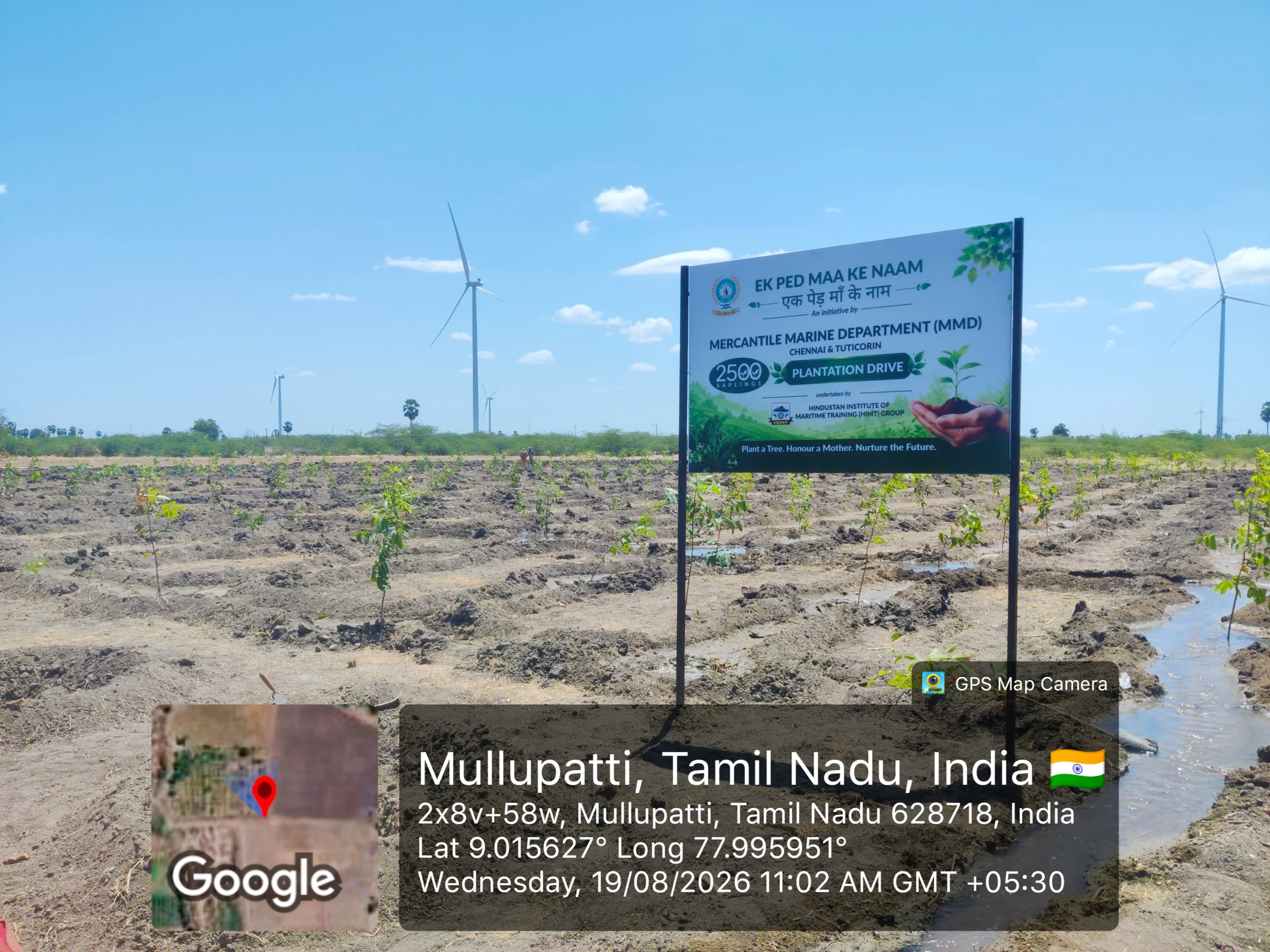 HIMT 2,500 Saplings Plantation Drive - Tuticorin