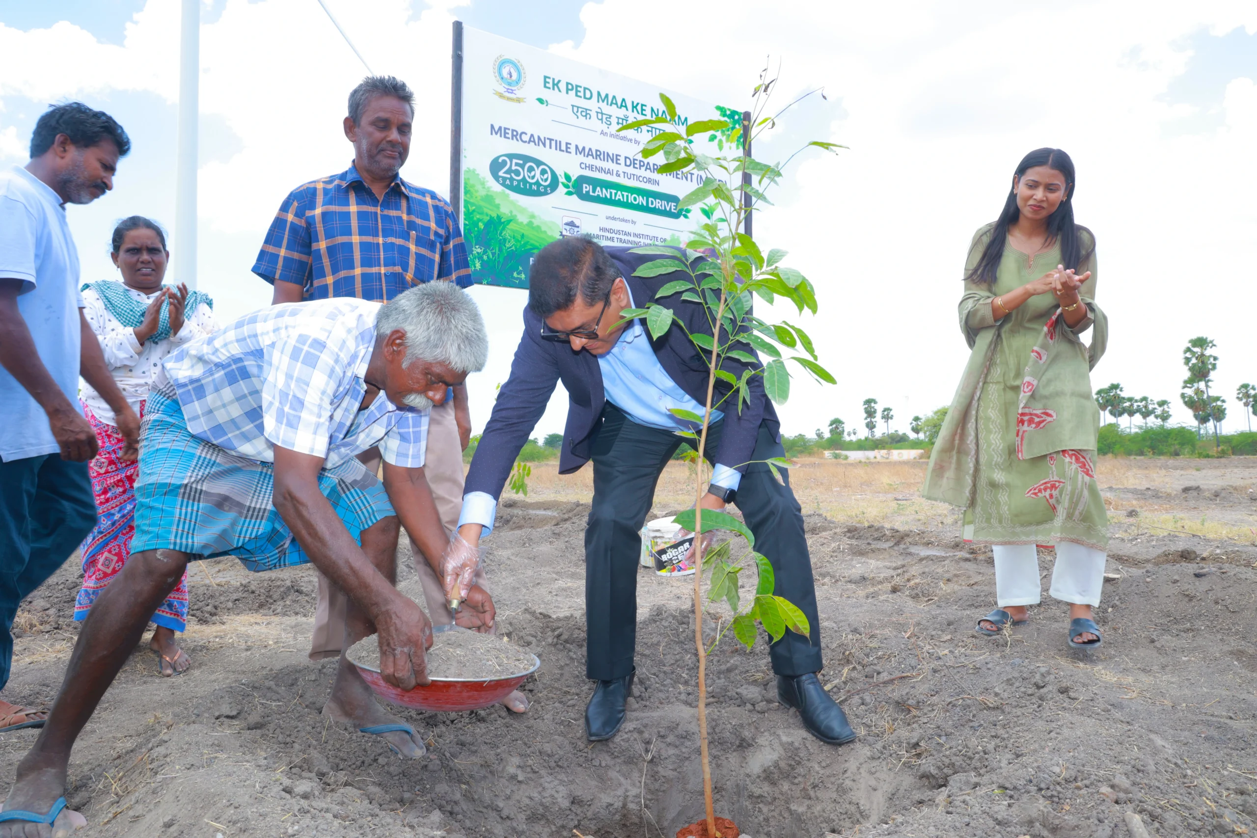 HIMT 2,500 Saplings Plantation Drive - Tuticorin