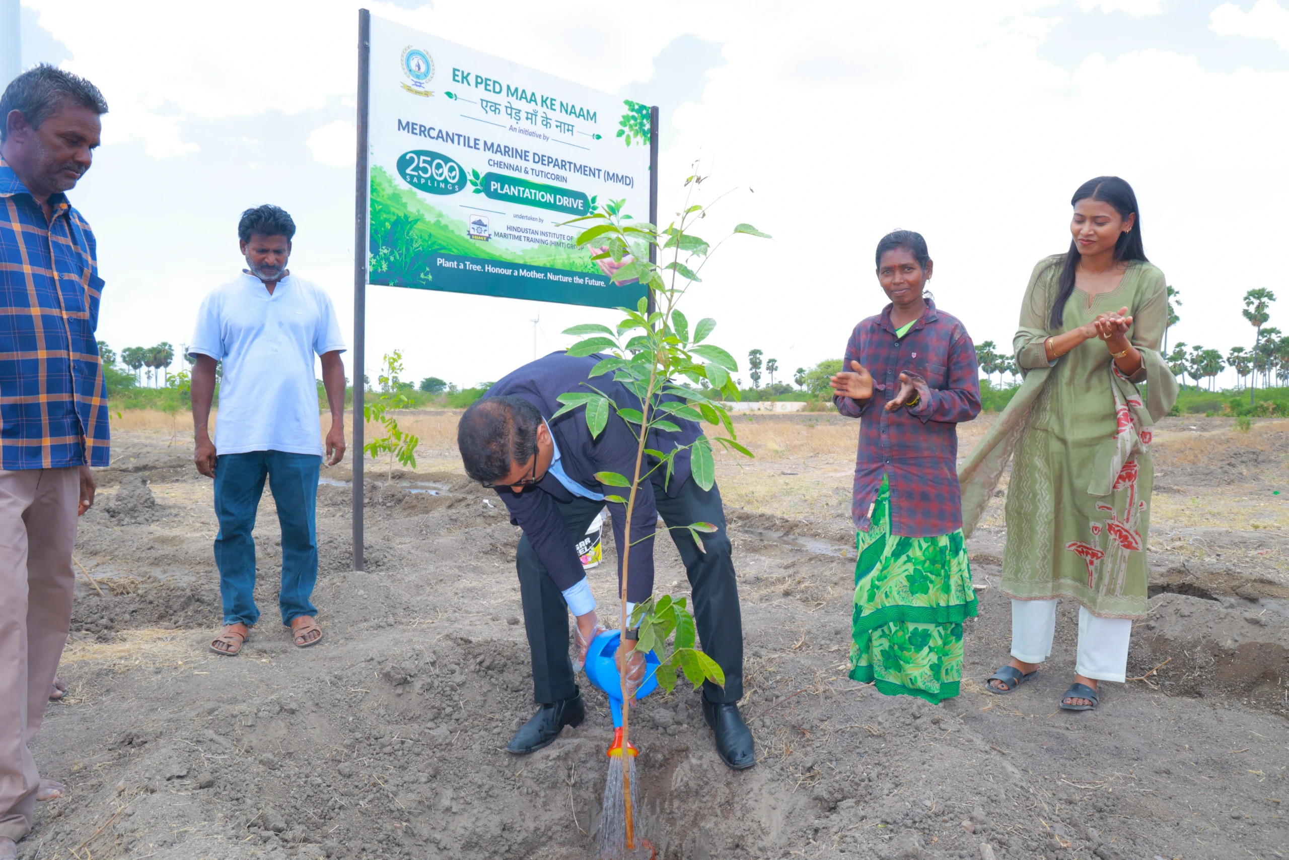 HIMT 2,500 Saplings Plantation Drive - Tuticorin