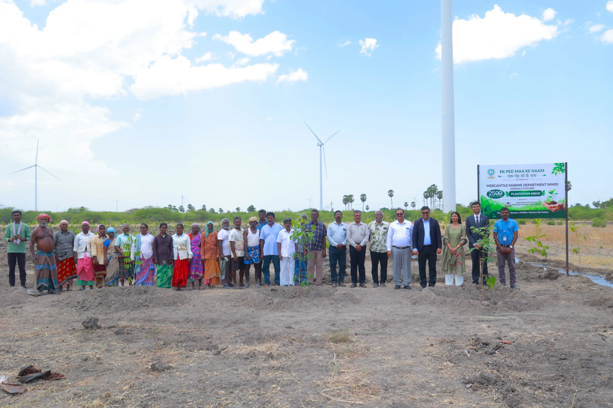 HIMT 2,500 Saplings Plantation Drive - Tuticorin